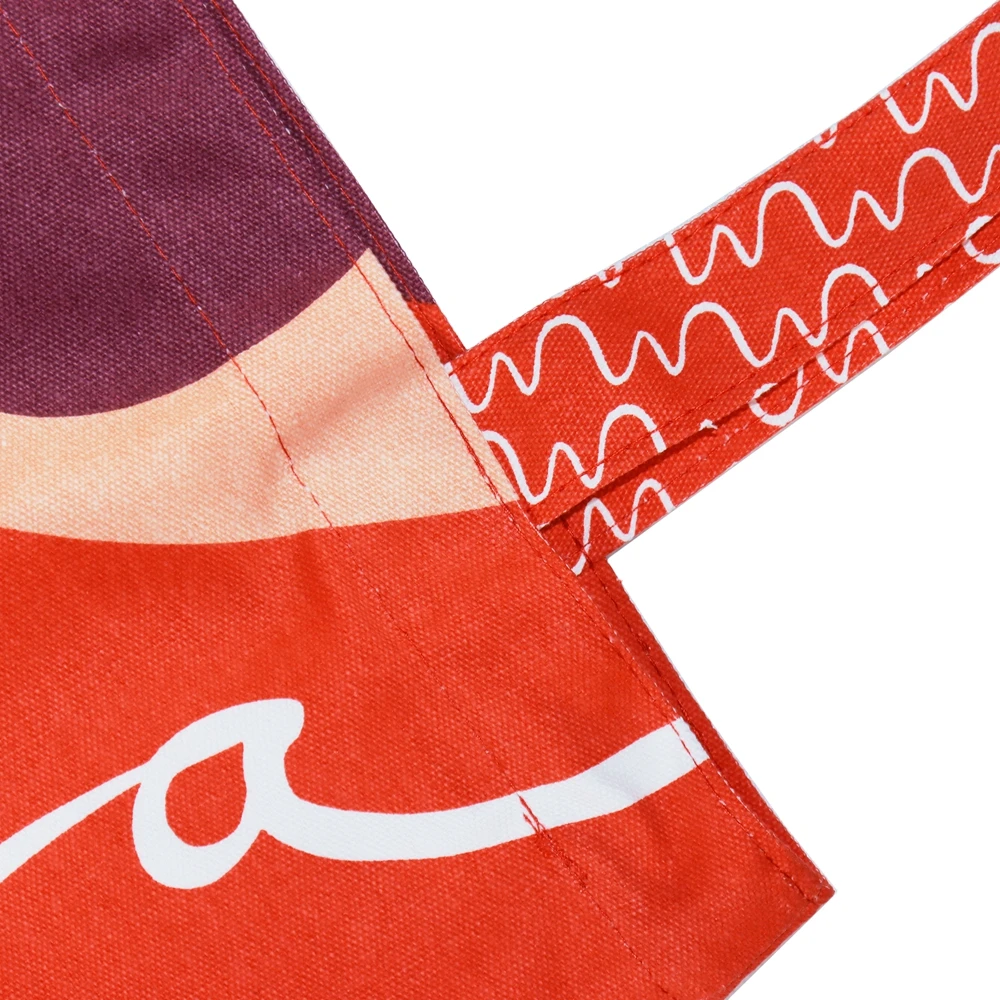 FeiFei  Plain cotton Shopping Bag Totebag Custom canvas tote blank canvas bags with leather handle