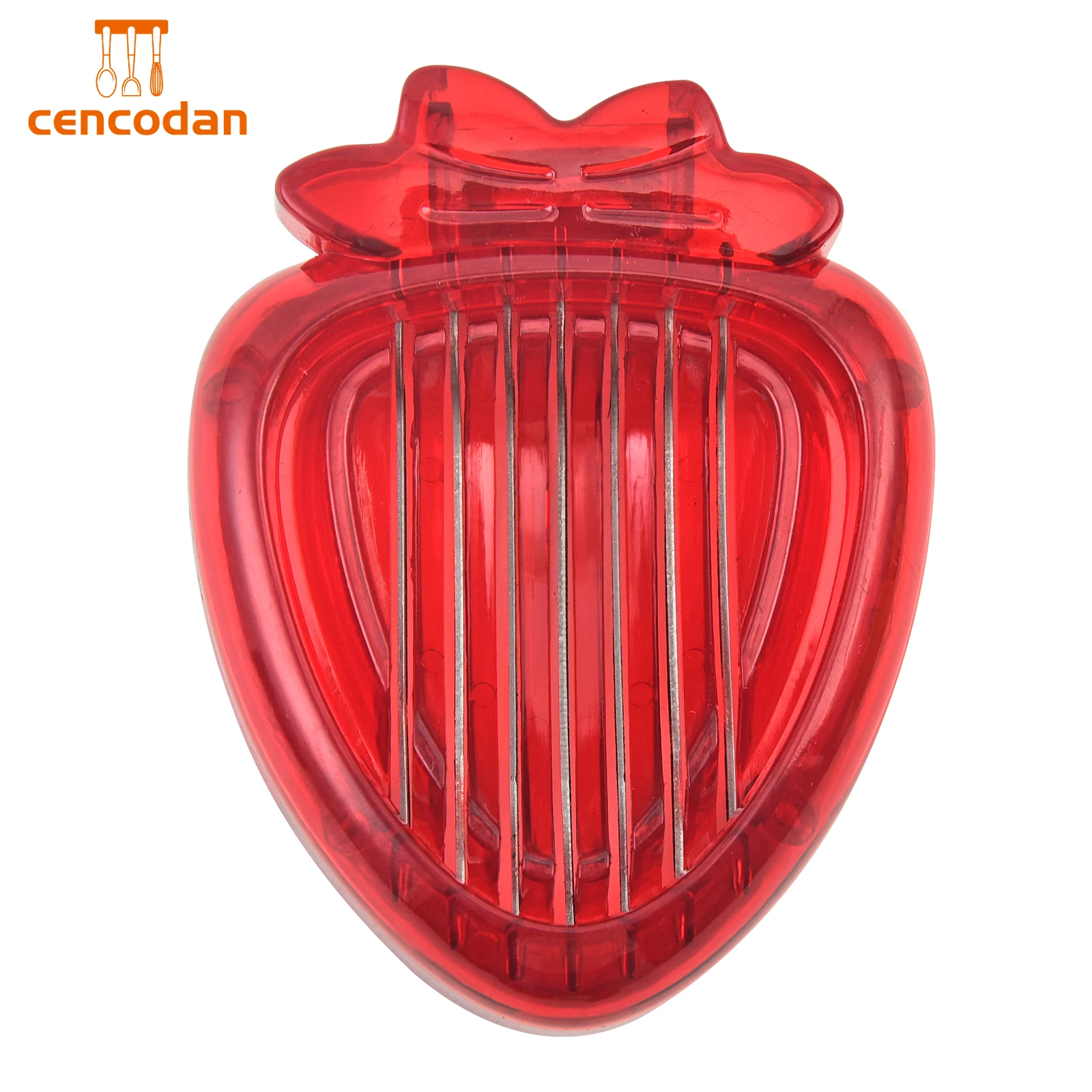 Лидер продаж, многофункциональный нож для резки клубники из нержавеющей стали, набор инструментов для резки фруктов и овощей