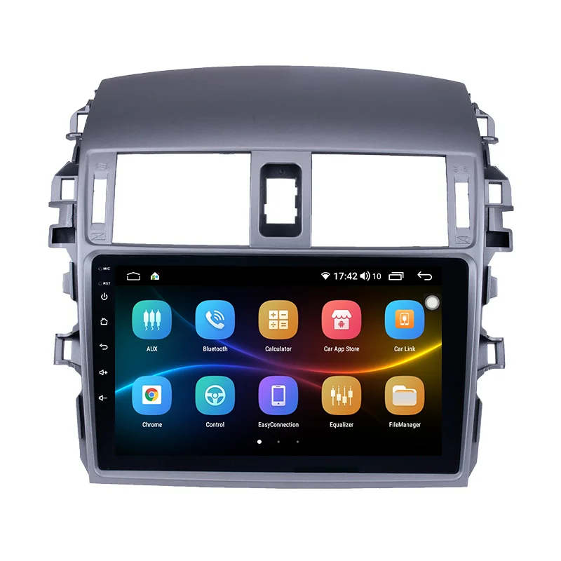 9 Inch WIFI 4GLTE IPS Touch Screen Android 10 Multimedia System Car MP5 Player for Toyota Corolla 2007-2013 Car Radio