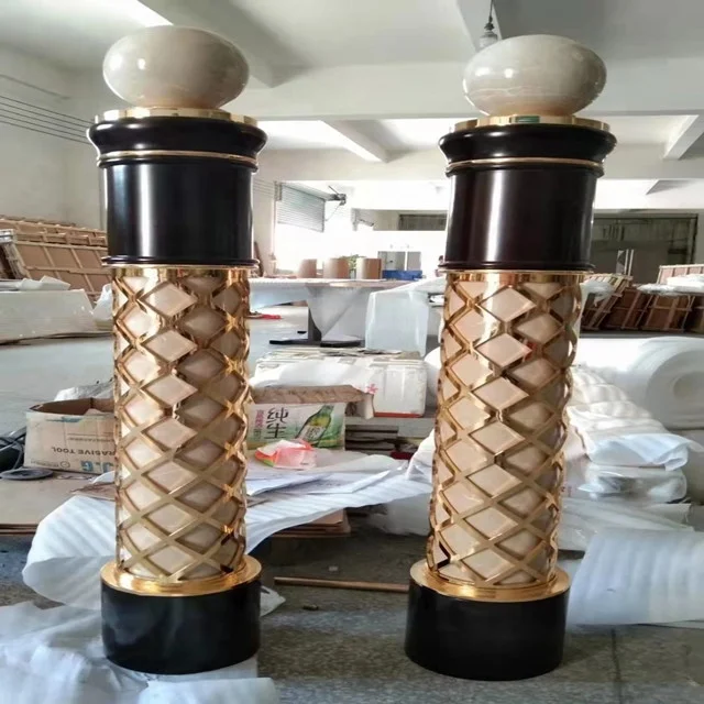 New Fashion villa stone/jade baluster design railing