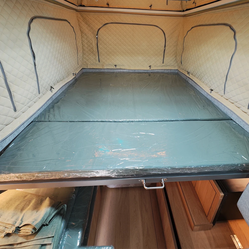 Luxury Mobile Motorhome Caravan Trailers With Toilet Camper Mini Camper Off Road Travel Trailer