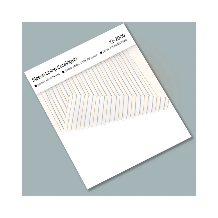 
Finely processed taffeta fabric quilted lining fabric for apparel-blazer suits 