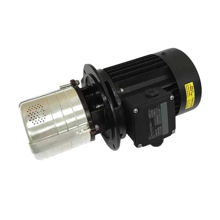 Electric Cooling Machine Oil Pump High Pressure Stainless Steel Multistage Gear Pump Centrifugal Theory Motor Power Supply OEM