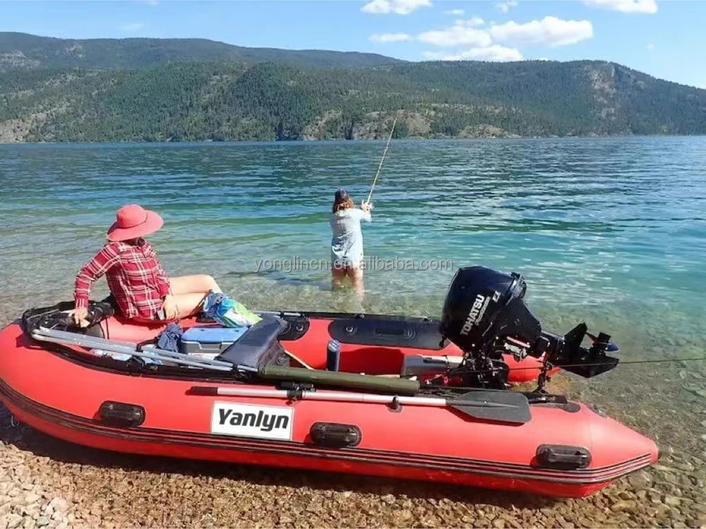 2023 Latest 17ft  PVC Inflatable RIB Sports Boat Hypalon Ribs For Sale