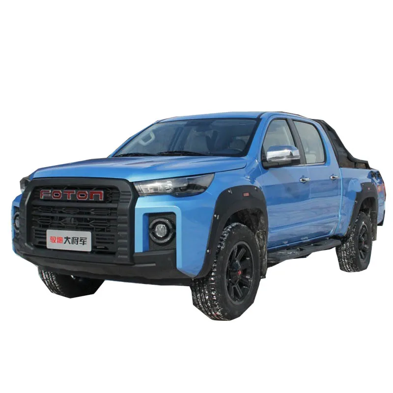 Дешевая цена пикап Foton двухрядный дизельный грузовик 4x4 163 л.с. 120 кВт для