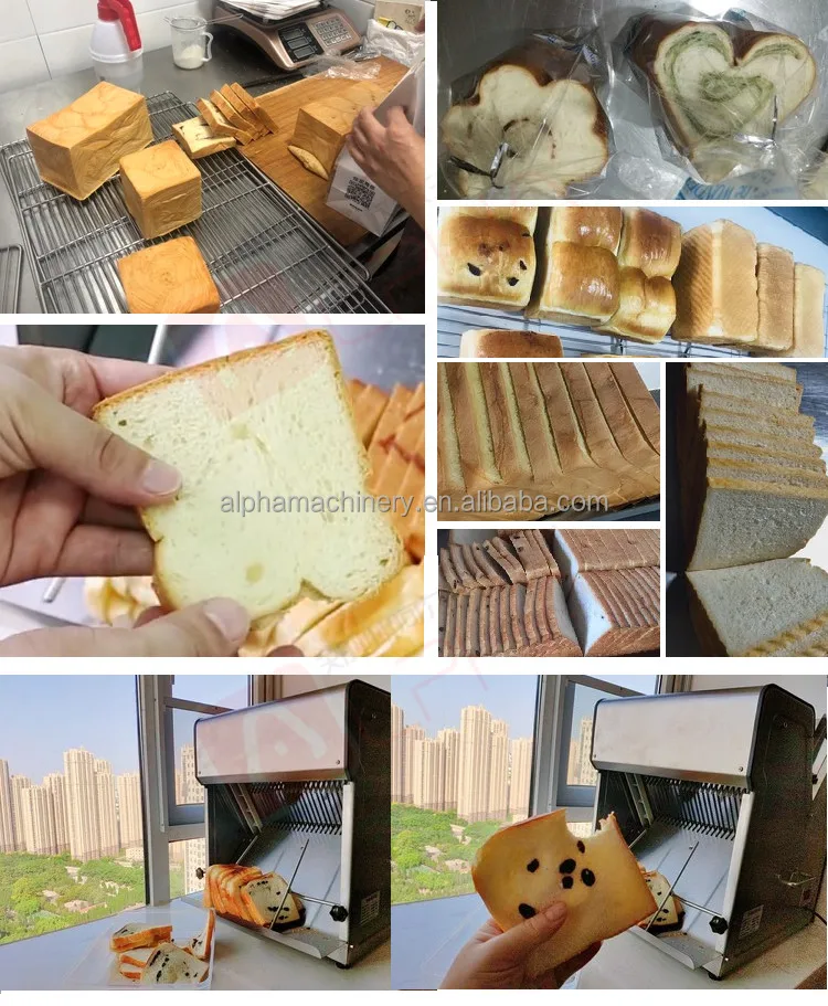 Automatic Stainless Steel Star Knives Bread Slicer