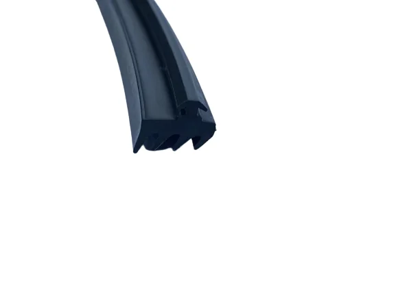 Silicone rubber EPDM door rubber sealing strip extrusion sponge sealing strip glazing customized rubber gasket sealing aluminum