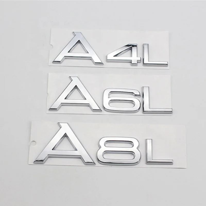 
A3 A4L A5 A6L A7 A8 Q3 Q5 Q7 for car logo 