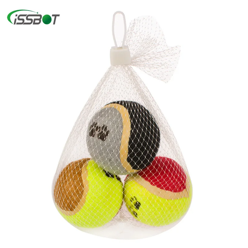 Tennis ball  that meets the itf standard that can be played or trained