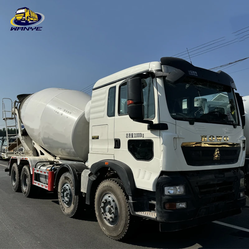 Low Price Used Self Loading Mobile 15m3 Cubic Concrete Cement Mixer Truck For Sale