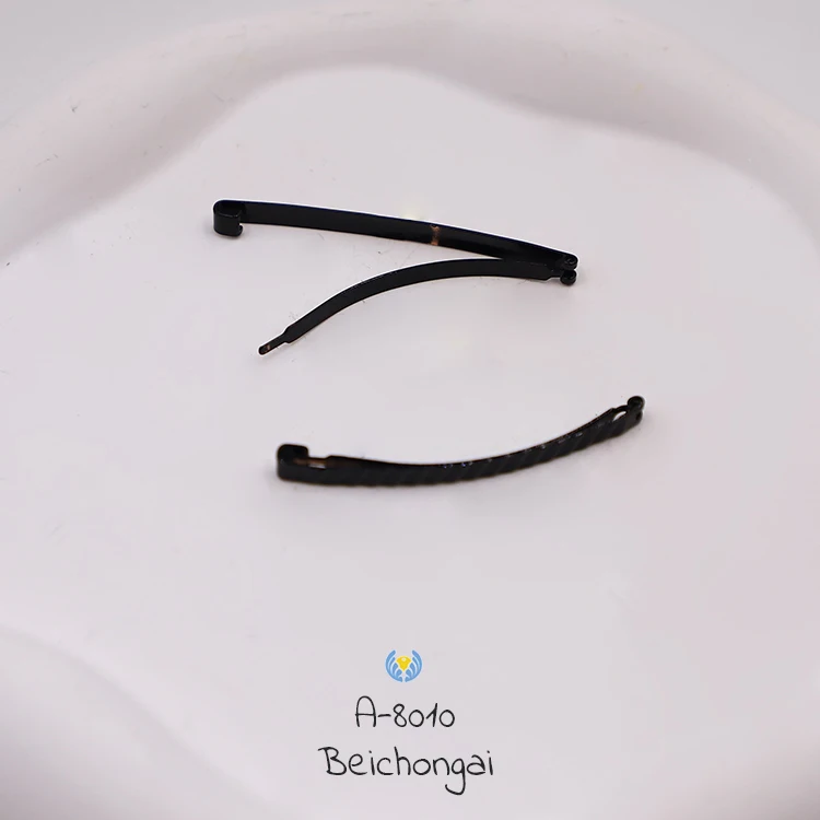 Wholesale High Quality Black Hair Barrettes Bobby Pins Clips For Nurse DIY Hair Accessories