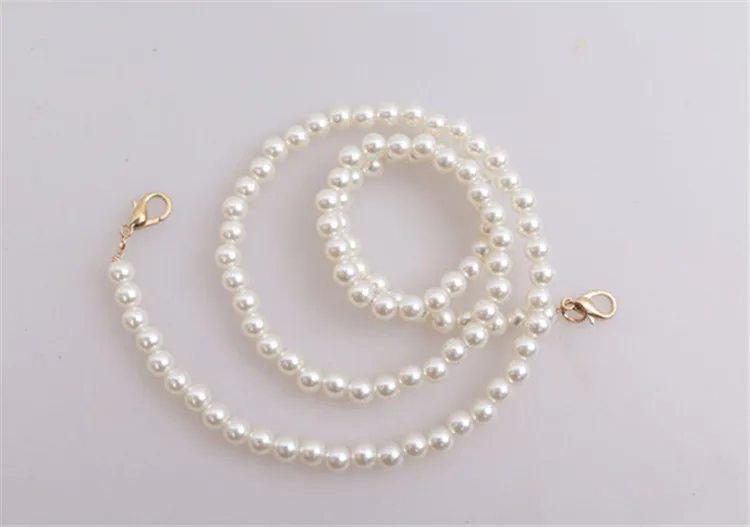 top  selling fashion DIY Pearl bag chain  Pearl handle