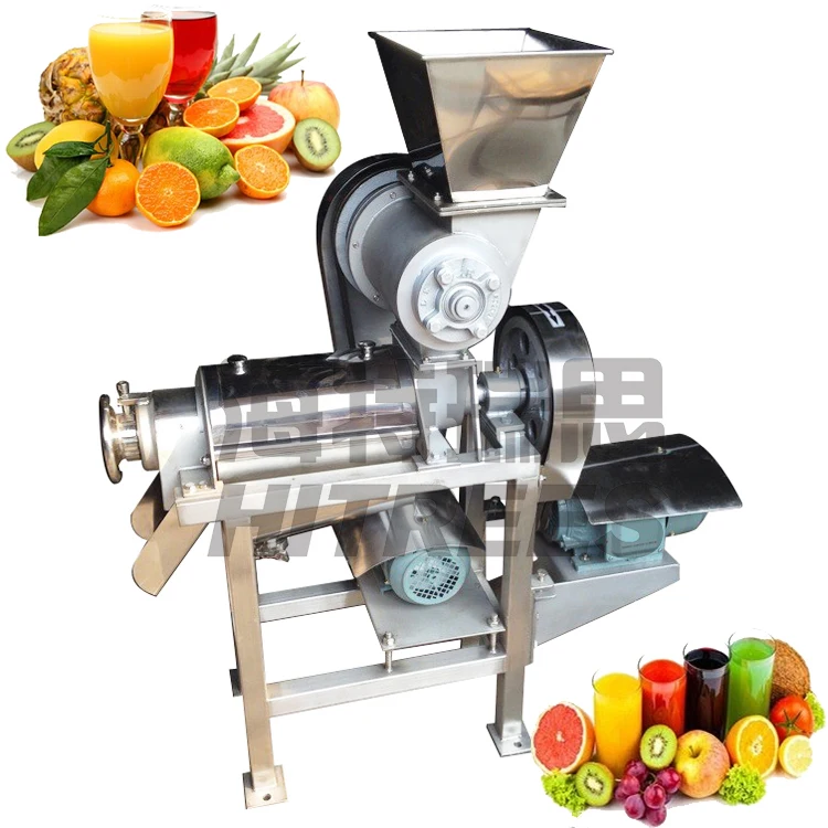 Continuous Mango Juice Extractor Screw Press Juice Machine Juicer Machine Industrial