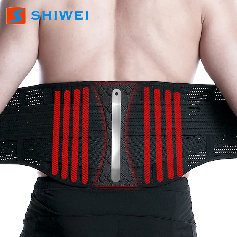 Working Lumbar Belt Thermal slim waist trainer lower back support brace for lower back Spine pain belt