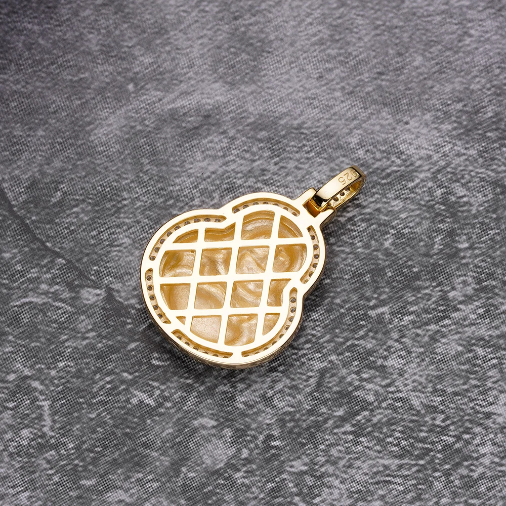 Thai Buddhism Budda Necklace Chain Mens 14K 18K 24K Gold Plated Big Baby Laughing Buddha Head Vintage Pendants Charms