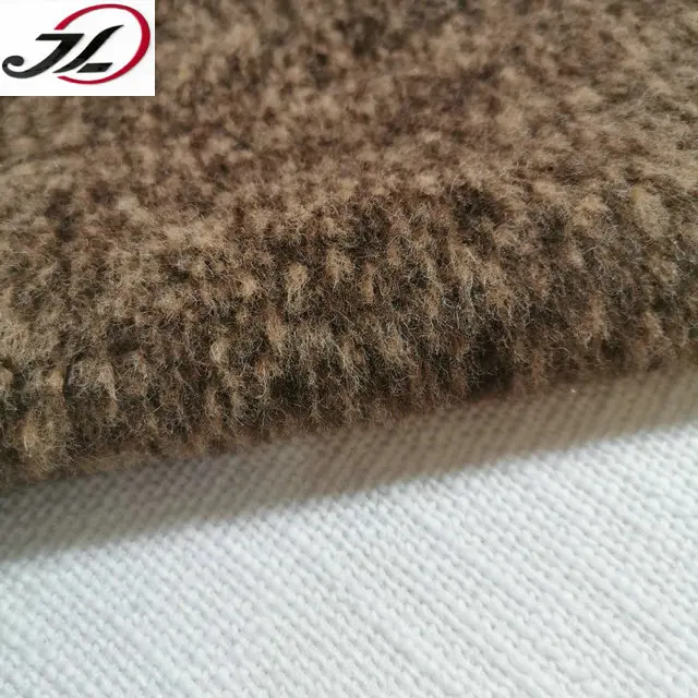 New fashion over coating cashmere plush wool fabric