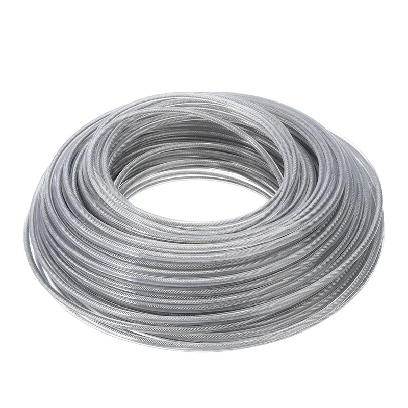 
Replacement 1LB Coil 3.0mm Nylon Wrapped Steel Wire for Brush Cutter 