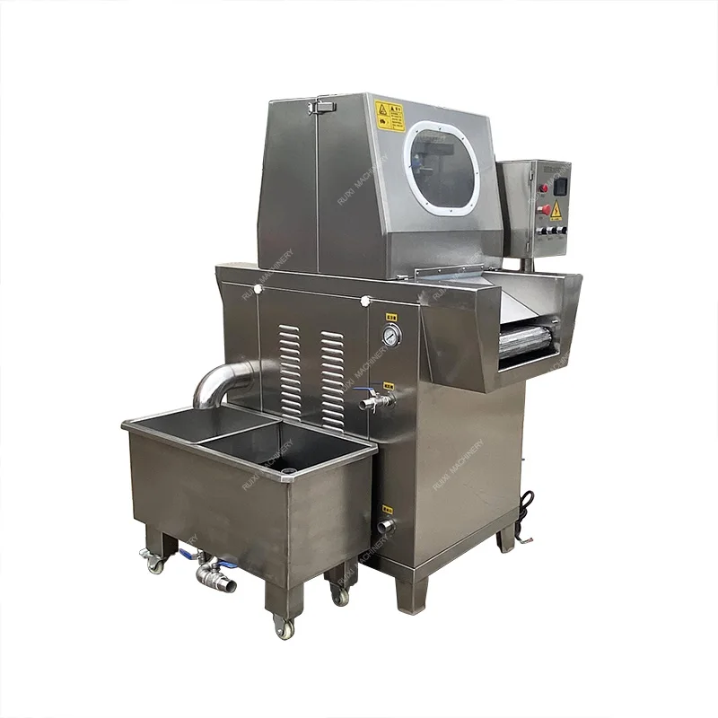 Fully Automatic Saltwater Injection Machine for Beef, Mutton, Chicken, Duck, and Goose Meat Products With Bone