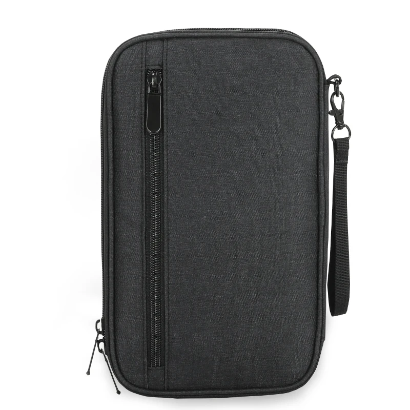 Premium Rfid Blocking Passport Wallet Waterproof Passport Holders Bag for Men Traveling Document Organizer Credit Cards Case