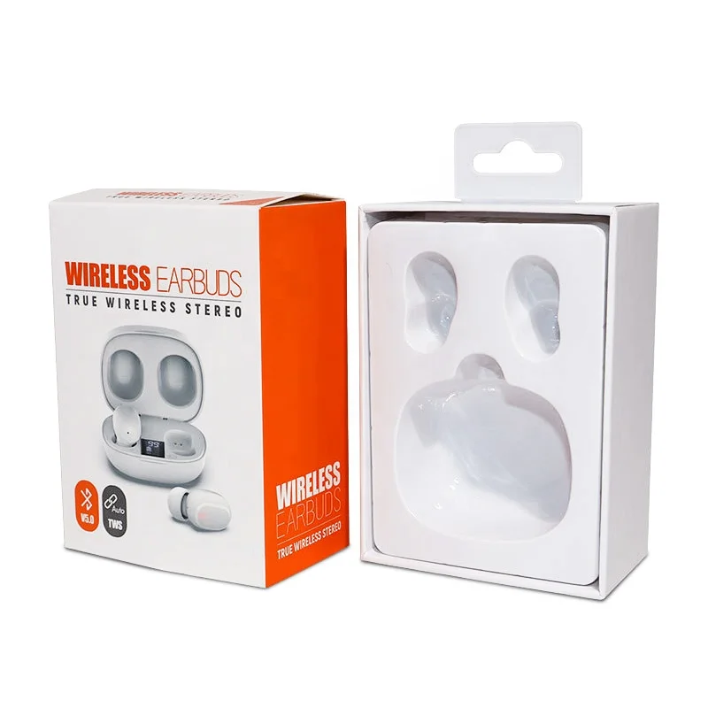 Plastic earphone packaging box, earphone box, plastic headset box