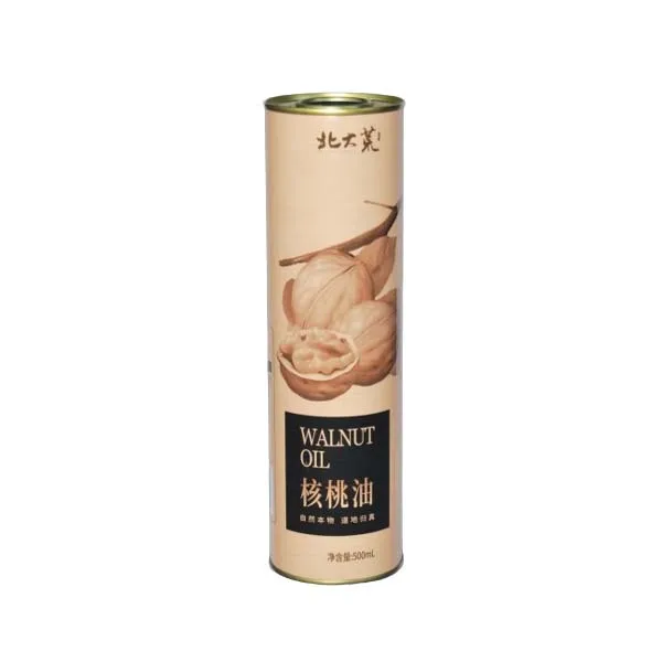 500ML Food Grade Round Extra Virgin Oil Tin Can Cooking Oil Packaging Tin
