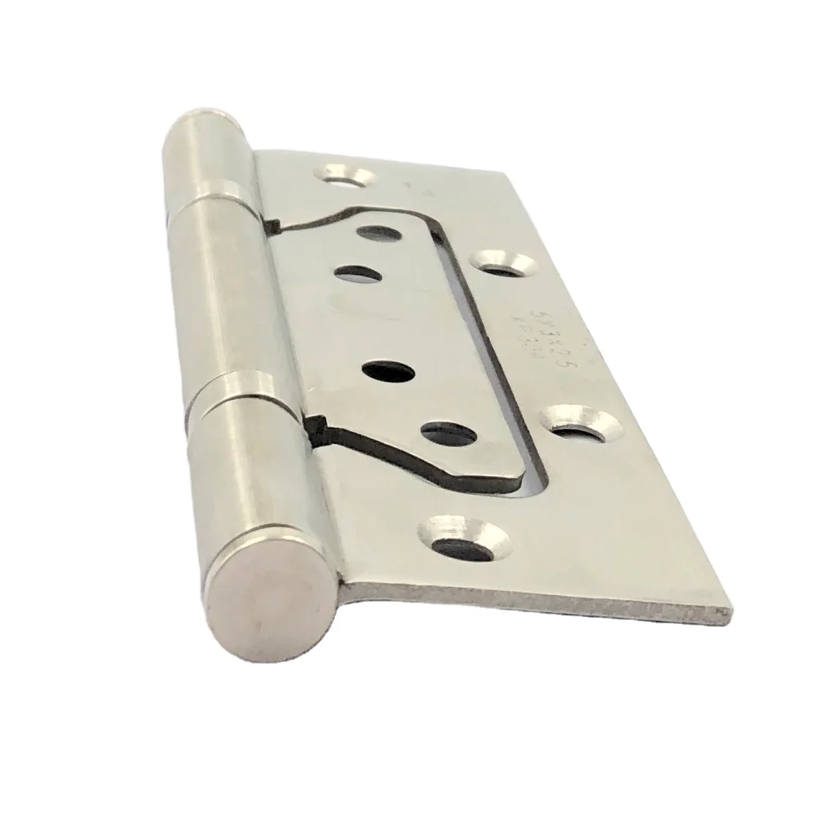 5 inch cheap type SUS201 stainless steel flush ball bearing rotating butt wooden door hinge