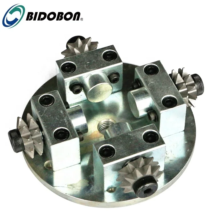 Factory Supply 150mm 6inch Star Type Diamond Bush Hammer wtih 3 roller for Granite