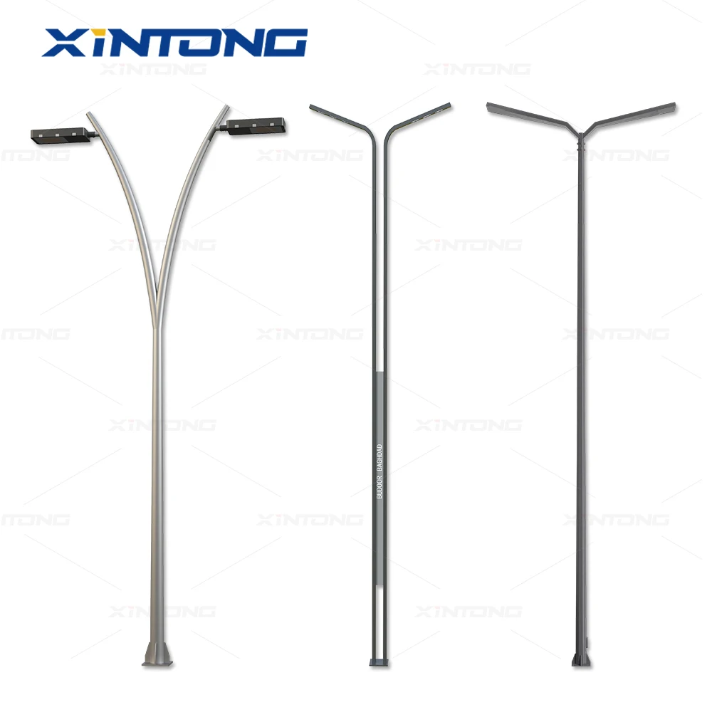 XINTONG  Custom Design Octagonal 5-Year Warranty for Outdoor Use LED Street Light Pole