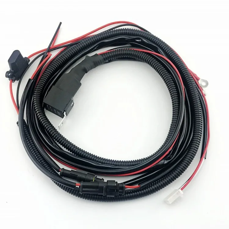 Factory direct sale led light cable custom wire harness use for motorcycle