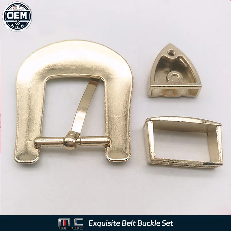 OEM Custom Service Vintage Cowboy Custom Belt Buckle Logo Metal Custom Belt Buckles Belts Accessories Pin Buckle set