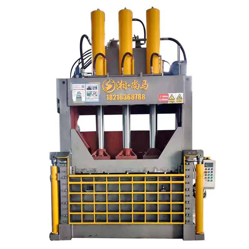 The First In China Practical Scrap Metal Baler Press Machine For Non Ferrous Metal Plastic For Recycling