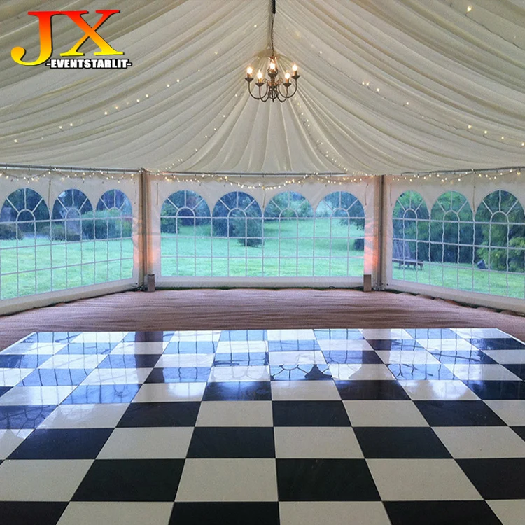 Wholesale portable outdoor wooden white wedding dance floor for events