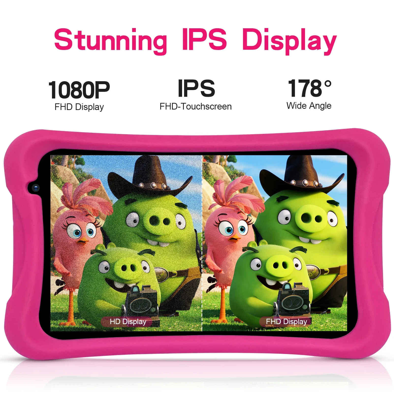 Kids Tablet Android 8 Inch Wifi Smart Tablet For Education Kids Tablet Education learning L8K