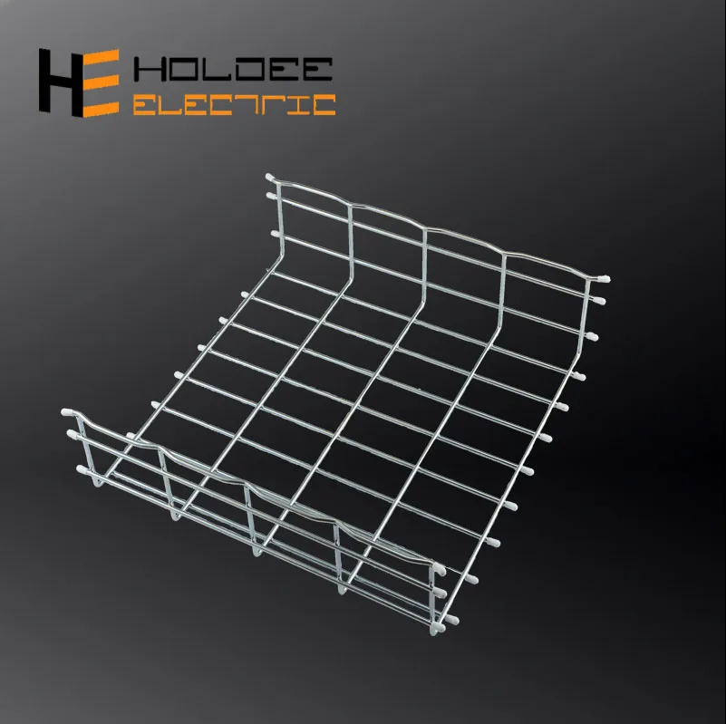 zinc plated metal cable mesh basket tray sizes