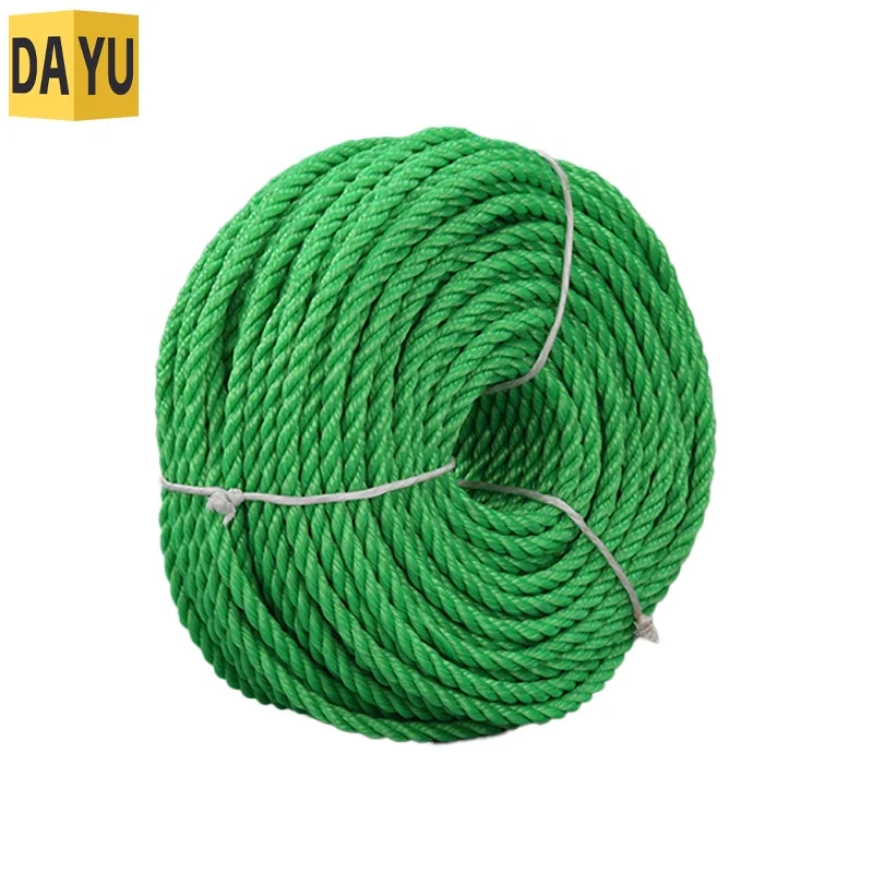 Stable performance plastic rope twine for bundling packaging