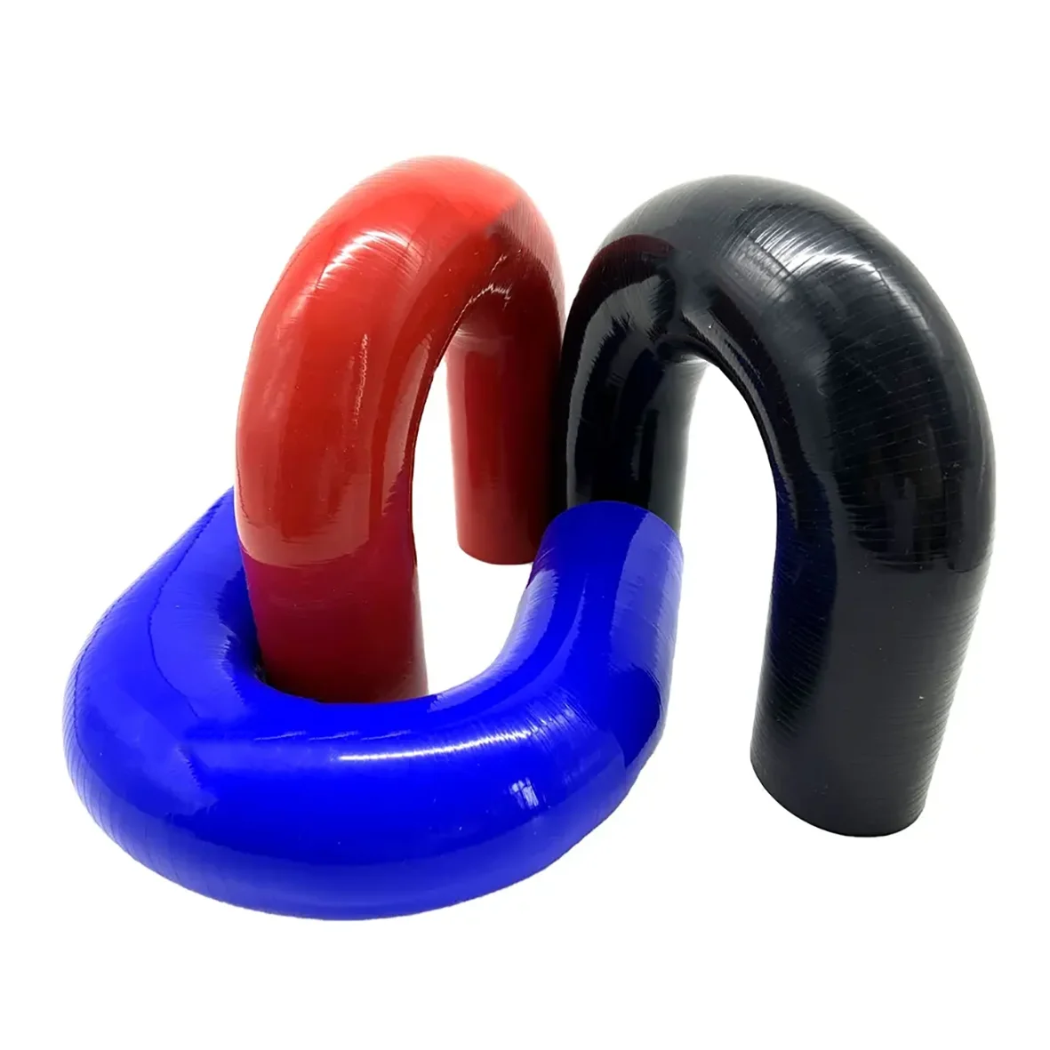 customized hump silicone hose with high temperature resistance and engine connecting pipe Rubber hose with fabric reinforced