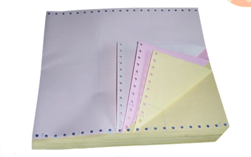 Widely Used  1-6 Ply Continuous Computer Paper Carbonless Paper Roll Factory Price