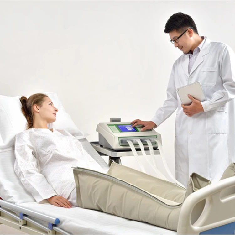 Pressotherapy for Body Shaping with CE lymphedema massage compression therapy machine