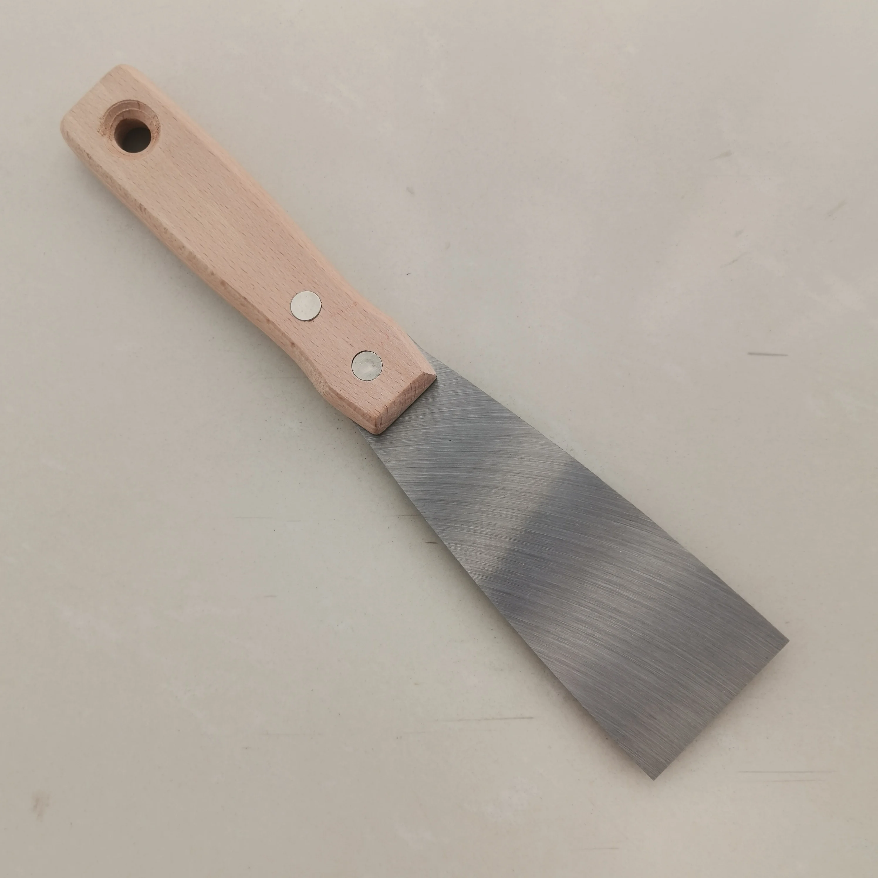 Czech Handle Series Carbon Steel Wood Handle Oil Ash Knife