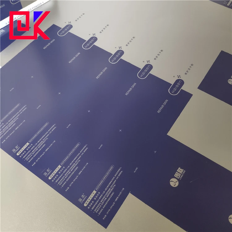 Перерабатываемая жестяная листовая металлическая печать для продуктов по уходу за кожей