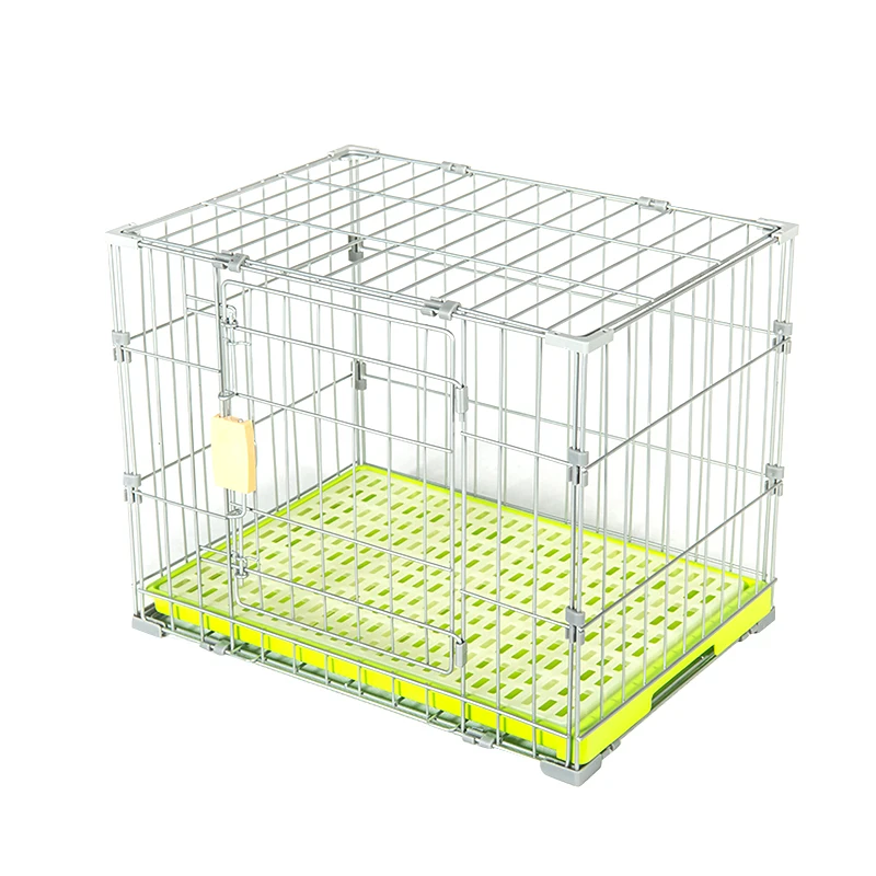 Wholesale High Quality Multiple Sizes Kennel Cheap Metal Foldable Stainless Steel Pet Dog cat Cage
