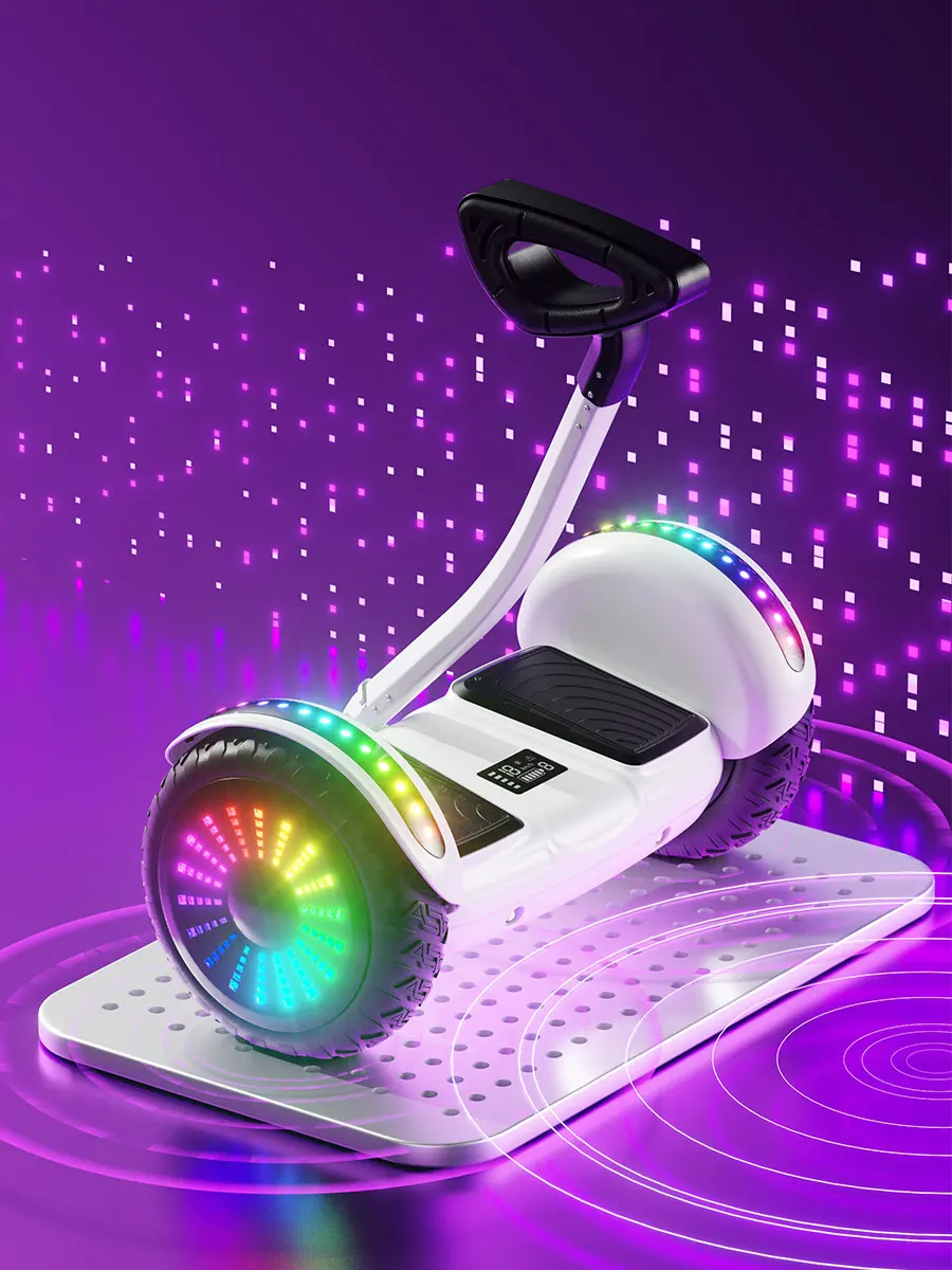  Steamwheedle Новинка 10 дюймов двухколесный самобалансирующийся скутер 54в интеллигентая (ый) ногу под контролем hover boadr детский гироборд с