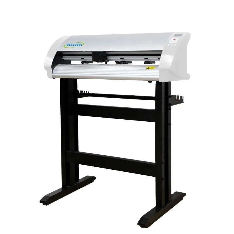 Bascocut 24' Optical Sensor Graph Sticker Cutting Plotter with Stepper Motor Driver All-Time Favorite Vinyl Cutter