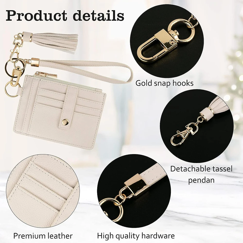 women key chain card holder supplier slim credit card holder RFID blocking men business manimalist card holder