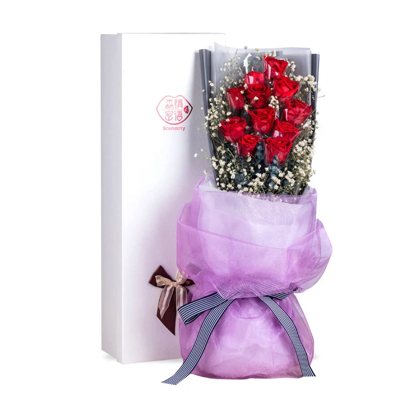 Fall In Color Wholesale Flower Wrapping Mesh Organza Fabric Packaging Materials