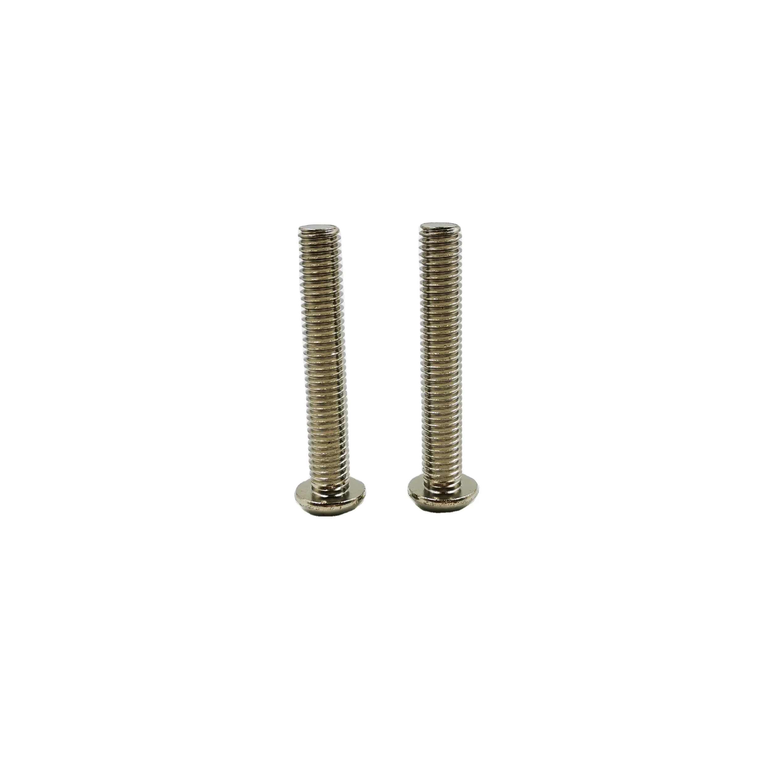 High quality ISO7380 stainless steel 304 316 hex socket pan head screw button head screw hex socket button head Screws M6