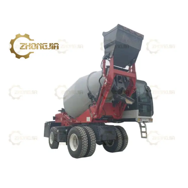 Factory Supply Fully Automatic Selfloading Concrete Mixer Truck