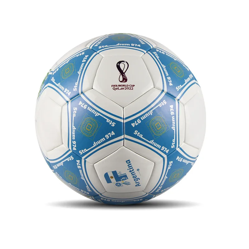 wholesale price custom top butyl bladder soccer ball pu pvc youth football original trainingspak ball