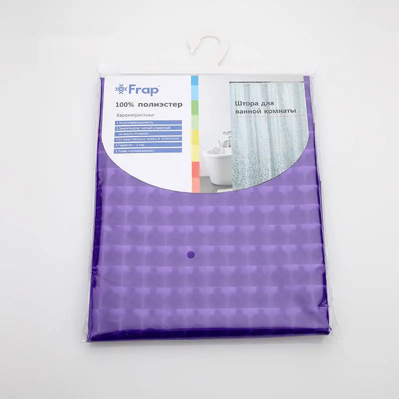 Frap PEVA ванная комната 3D занавеска для душа 180*200 см F8751