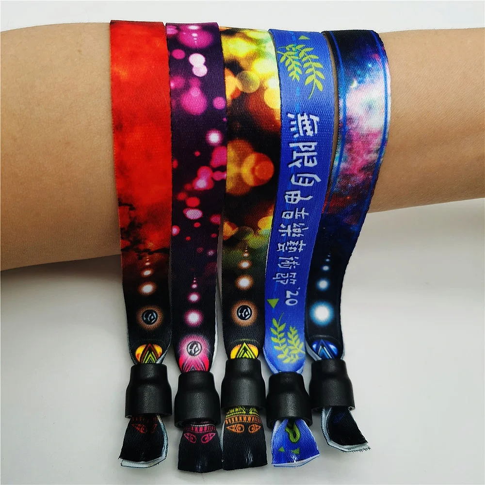 Пластиковый раздвижной замок для плетеной ленты Рождественский браслет